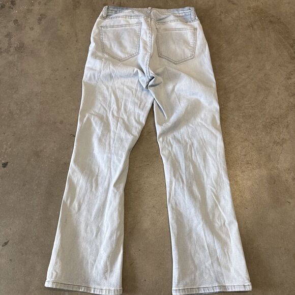 Reba Womans 6 Light wash Blue Jeans Bootcut Western Country Stretch Slimming - Picture 10 of 10